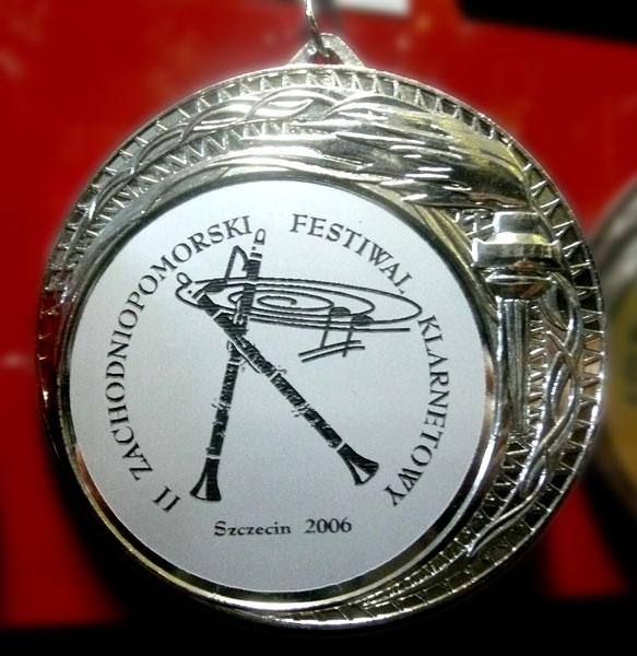 medal festiwal klarnetowy